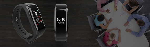 Dyktafon smartband WR-50A 16GB - opaska na rękę z detekcją dźwięku