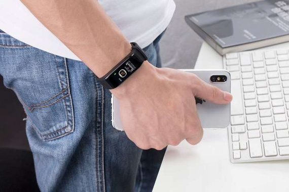 Dyktafon smartband WR-50A 16GB - opaska na rękę z detekcją dźwięku