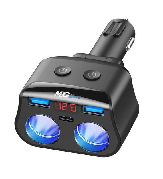 Rozdzielacz gniazda zapalniczki MBG Line HC69PD