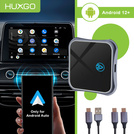 HUXGO, bezprzewodowy adapter samochodowy kompatybilny z Android Auto BY963A/A