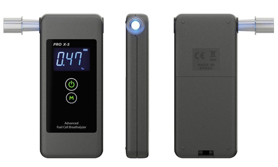 Alkomat elektrochemiczny AlcoFind PRO X-5 - ustniki gratis!