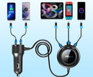 Rozdzielacz USB do zapalniczki samochodowej, ładowarka USB - MBG line C78 PRO