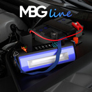 MBG Line® 840CH PRO – Jump Starter, Kompresor, Powerbank i Latarka 4w1 – 10400 mAh / 1000A / 150 PSI