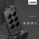 Przedłużasz, listwa zasilająca 2500W na 6 gniazd + 4x USB
