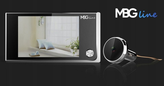 Bezprzewodowy wizjer LCD 3,5" MBG line SF520A