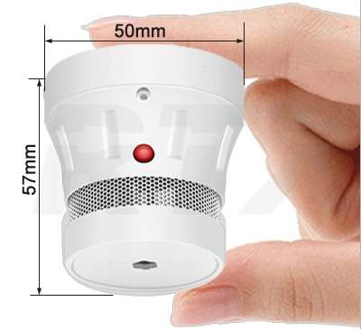 Czujnik dymu ZigBee kompatybilny z aplikacją TUYA SMART