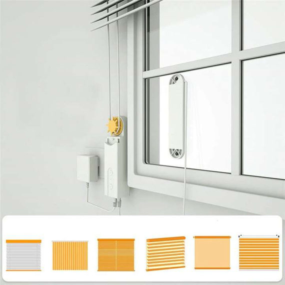 Inteligentny napęd - silnik do rolet i żaluzji z systemem łańcuszkowym, sterownik Bluetooth do aplikacji TUYA