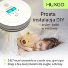 Czujnik czadu HUXGO HXAC03 - detektor tlenku węgla (CO)