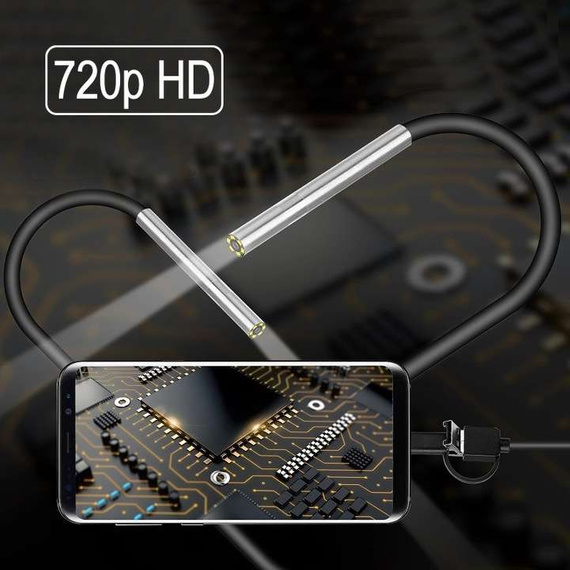 Kamera inspekcyjna USB endoskop 3.9mm AN97 5m HD
