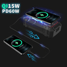 Jump Starter Wysokiej Mocy 74Wh Powerbank 20000mAh PD60W QC3.0 Rozruch Latarka LED - MBG line A37 MAX