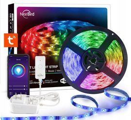 Taśma LED WiFi zdalne sterowanie - pasek 5m RGB kompatybilna z aplikacją TUYA SMART