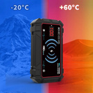 Jump Starter Wysokiej Mocy 74Wh Powerbank 20000mAh PD60W QC3.0 Rozruch Latarka LED - MBG line A37 MAX