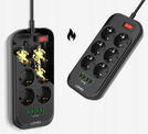 Przedłużasz, listwa zasilająca 2500W na 6 gniazd + 4x USB