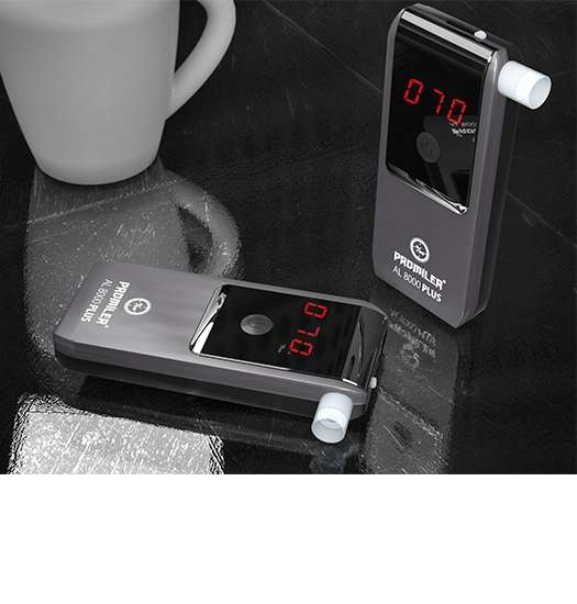 Alkomat elektrochemiczny Promiler AL-8000 PLUS + ustniki gratis!