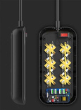Przedłużasz, listwa zasilająca 2500W na 6 gniazd + 4x USB
