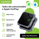 HUXGO, bezprzewodowy adapter samochodowy kompatybilny z CarPlay BY963A/C