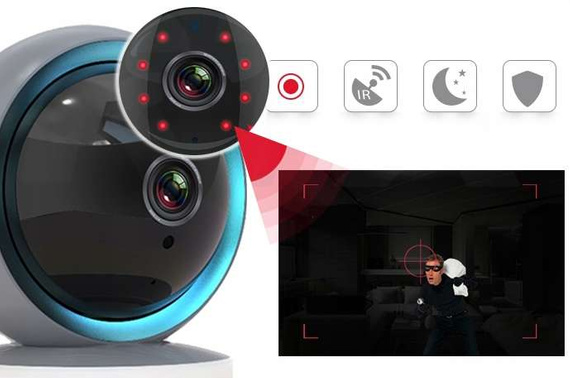 Kamera IP RTX 20Ai - monitoring SmartCam kompatybilny z aplikacją TUYA SMART