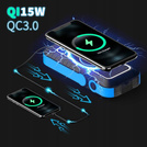 Jump Starter Wysokiej Mocy 59.2Wh Powerbank 16000mAh PD60W QC3.0 Rozruch Latarka LED - MBG line ET03 PRO MAX