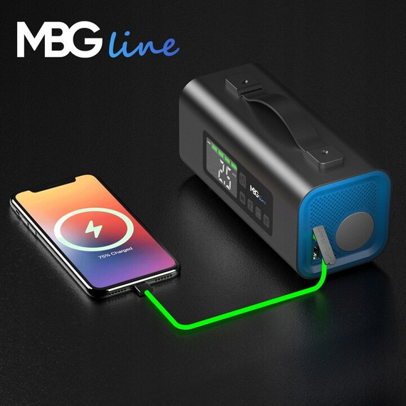 Jump Starter Kompresor Samochodowy Dmuchawa Pompka Powerbank - MBG Line 811 POWER