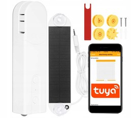 Inteligentny napęd - silnik do rolet i żaluzji z systemem łańcuszkowym, sterownik Bluetooth do aplikacji TUYA