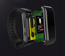 Dyktafon smartband WR-50A 16GB - opaska na rękę z detekcją dźwięku