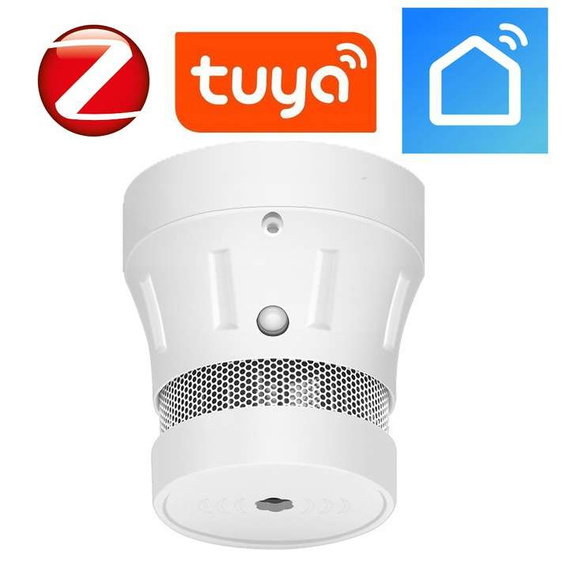 Czujnik dymu ZigBee kompatybilny z aplikacją TUYA SMART