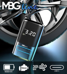Bezprzewodowy Kompresor Pompka Elektryczna Rowerowa Samochodowa - MBG line 8466 PRO