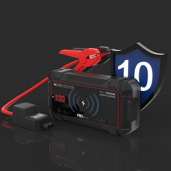 Jump Starter Wysokiej Mocy 74Wh Powerbank 20000mAh PD60W QC3.0 Rozruch Latarka LED - MBG line A37 MAX