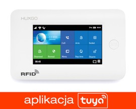 Bezprzewodowa centrala alarmowa GSM + WiFi z aplikacją TUYA SMART, HUXGO - HXA006 2G