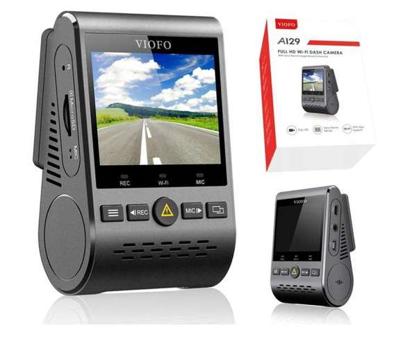 Kamera samochodowa VIOFO A129G - kamera przednia + GPS