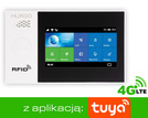 Bezprzewodowa centrala alarmowa 4G LTE GSM + WiFi HXA007 kompatybilna z aplikacją TUYA SMART
